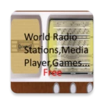 online radio world wide free android application logo